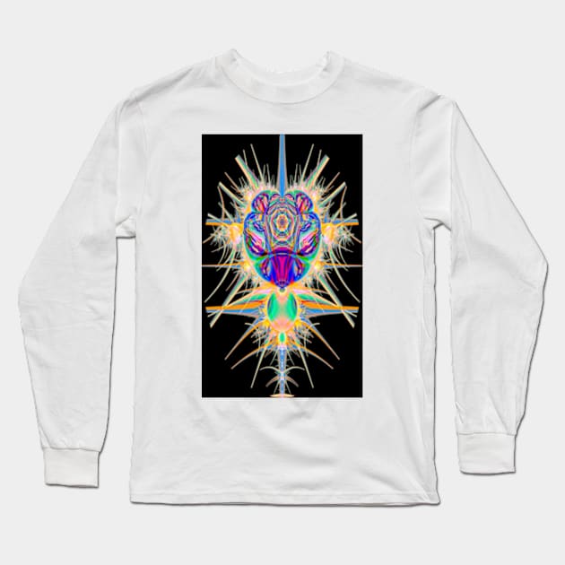 A fractal photo of a multidimensional entity by phantomliving Long Sleeve T-Shirt by PhantomLiving